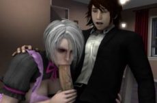 Ivy Valentine suce la bite de son nouveau maitre