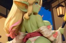 Si vous aimez les jolies femmes gobelines au gros cul